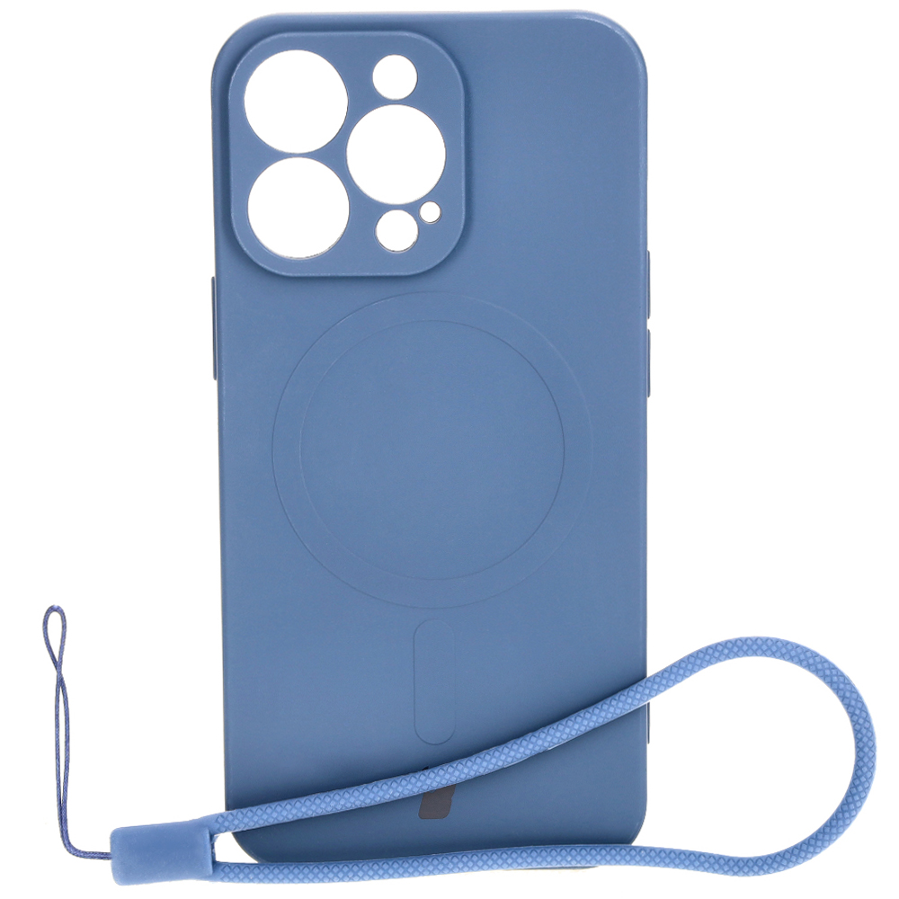 Etui z pierścieniem magnetycznym Bizon Case Silicone Magnetic do Apple iPhone 13 Pro